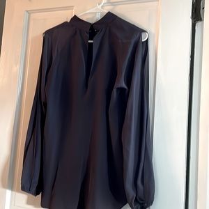 Open arm, long sleeve blouse Artelier Nicole MIller